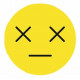 Sticker - Smiley triste REFG129