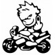 Sticker Motard