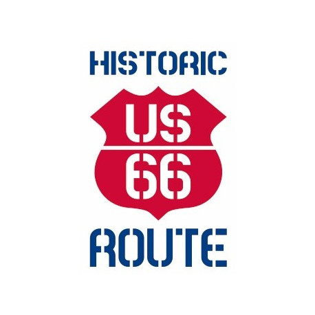 Sticker - Historic route 66 REFG989