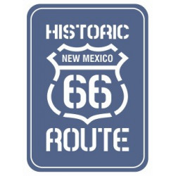 Sticker - Historic route 66 REFG990