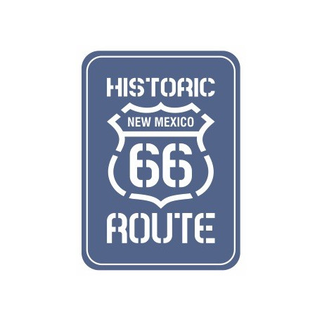 Sticker - Historic route 66 REFG990