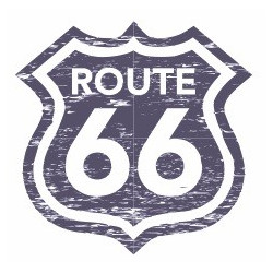 Sticker - Route 66 REFG986