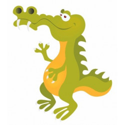 Sticker Crocodile
