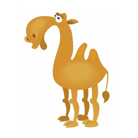Sticker Chameau