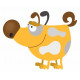 Sticker Chien de garde