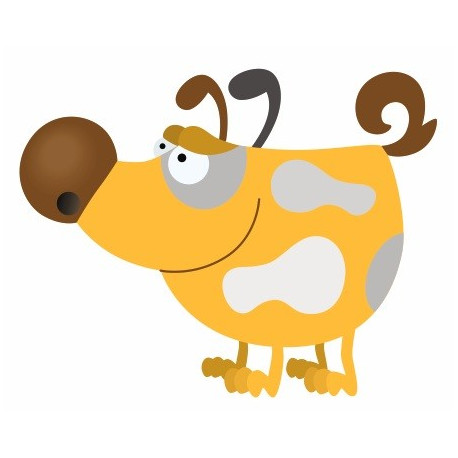 Sticker Chien de garde