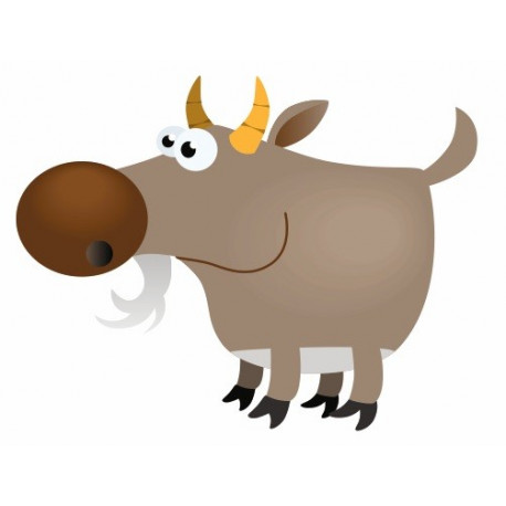 Autocollant Bouc