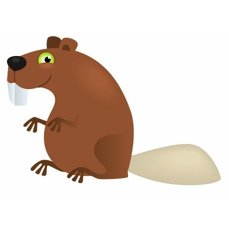 Sticker Marmotte