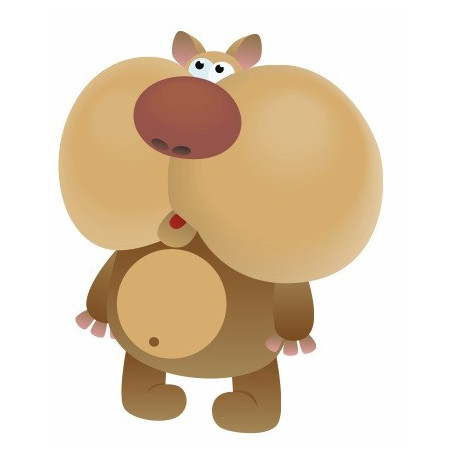 Autocollant Ragondin