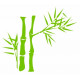 Sticker mural Bambou