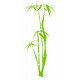 Sticker mural Bambou decoration
