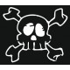 Sticker Tête de mort