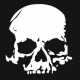 Sticker Tête de mort