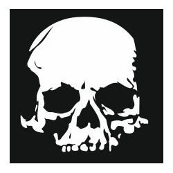 Sticker Tête de mort