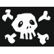 Sticker Tête de mort