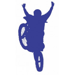 Stickers muraux Moto