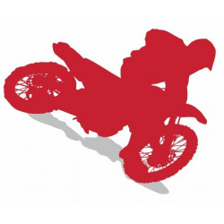 Sticker deco Moto