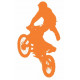 Autocollant mural Moto