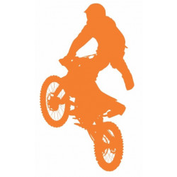 Autocollant mural Moto