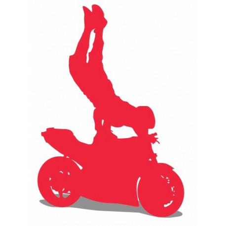 Autocollant mural Moto