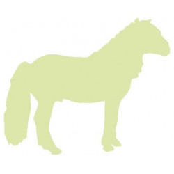 Sticker Cheval chambre