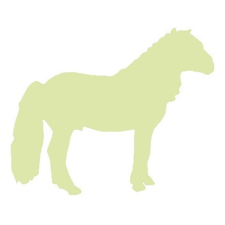 Sticker Cheval chambre