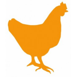 Sticker Poule