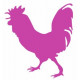 Sticker Coq murale