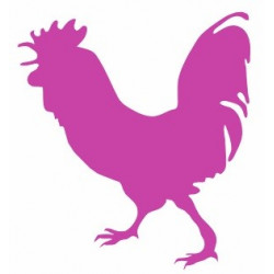 Sticker Coq murale