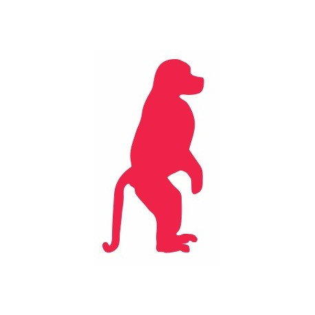 Autocollant Singe mural