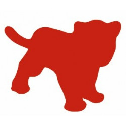 Autocollant mural Lionceau