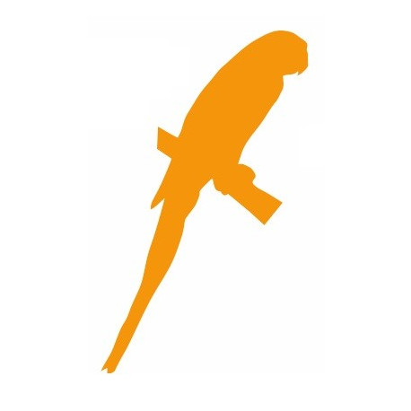 Autocollant Perroquet