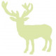 Sticker mural Cerf