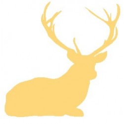 Sticker Cerf
