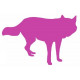 Sticker Loup deco