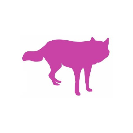 Sticker Loup deco