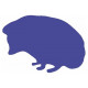 Sticker muraux Herisson
