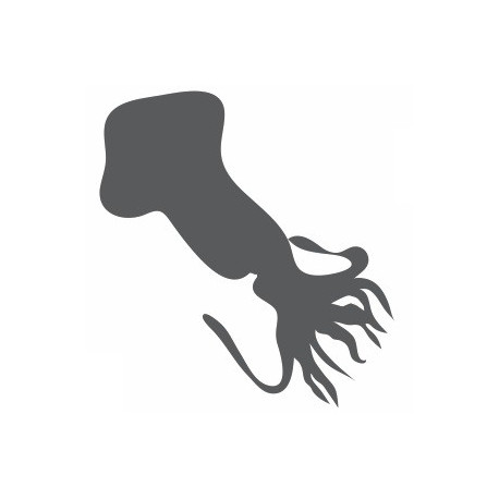 Sticker Méduse mural deco