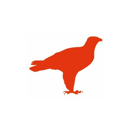 Autocollant Aigle silhouette