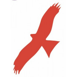 Autocollant Oiseau silhouette