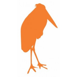 Autocollant Héron pose