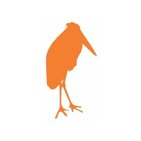 Autocollant Héron pose