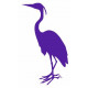 Autocollant Héron
