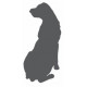 Sticker Chien assis