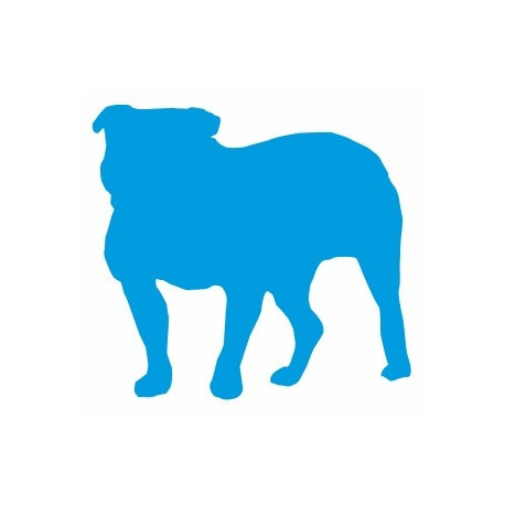 Sticker Chien monte la garde