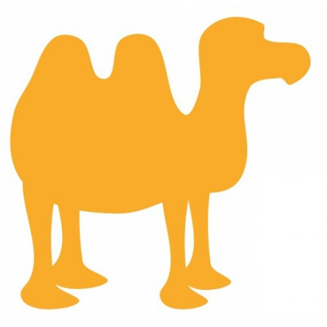 Sticker Chameau