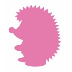 Sticker Herisson silhouette