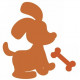 Sticker Chien