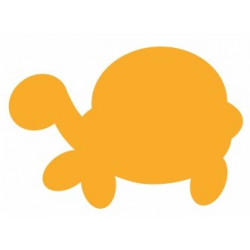 Sticker Tortue silhouette