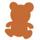 Autocollant Ourson